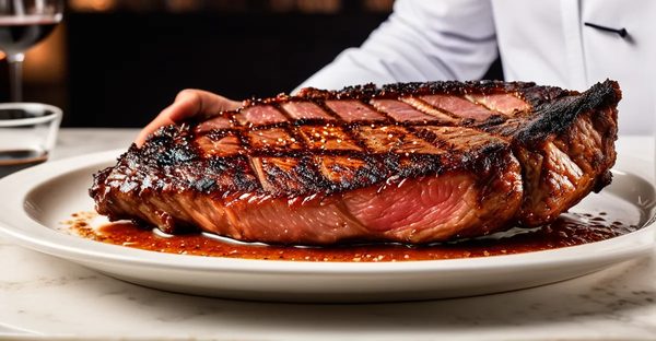 L'art de la viande au restaurant salt bae à dubaï